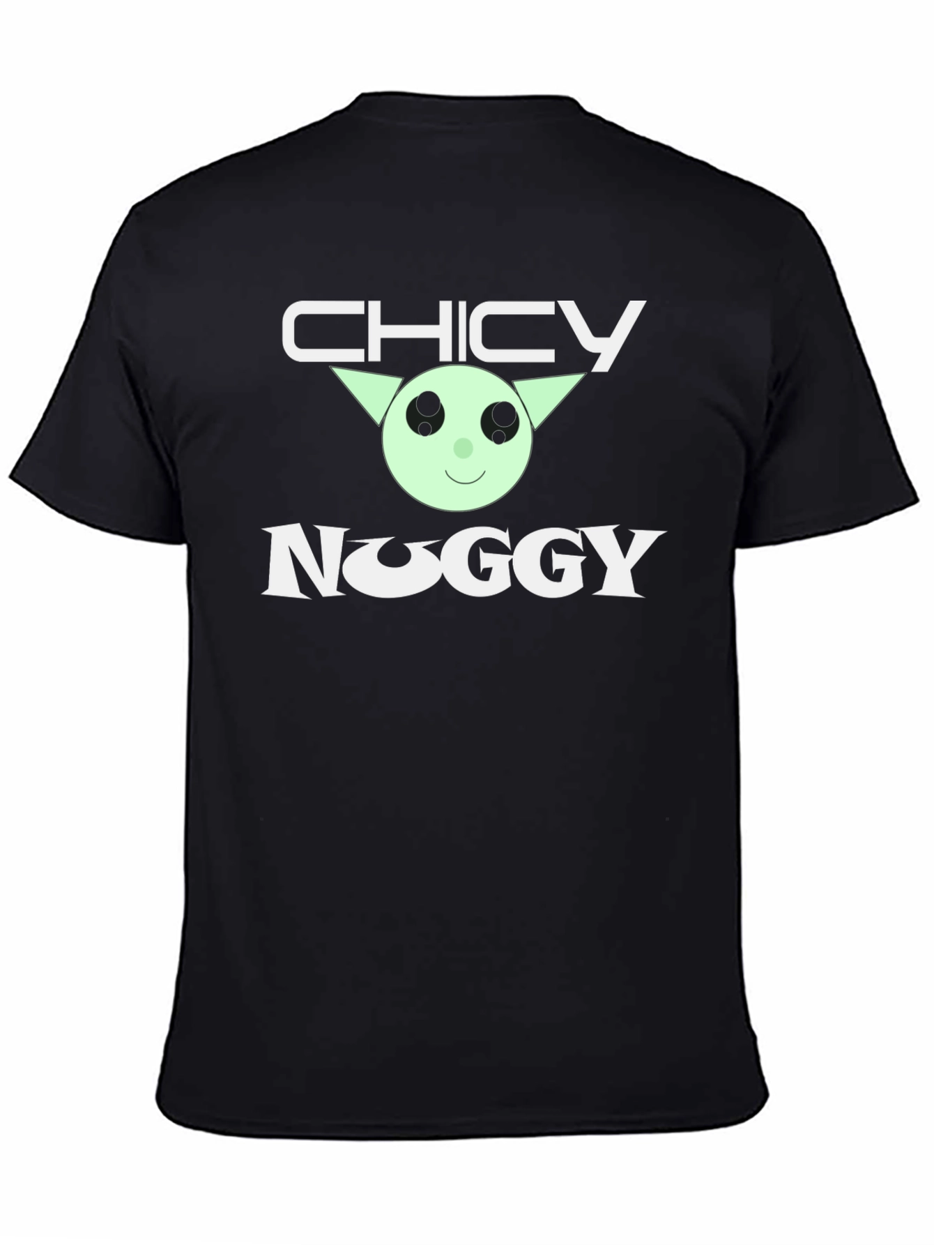 Chicy Noggy Black T-Shirt