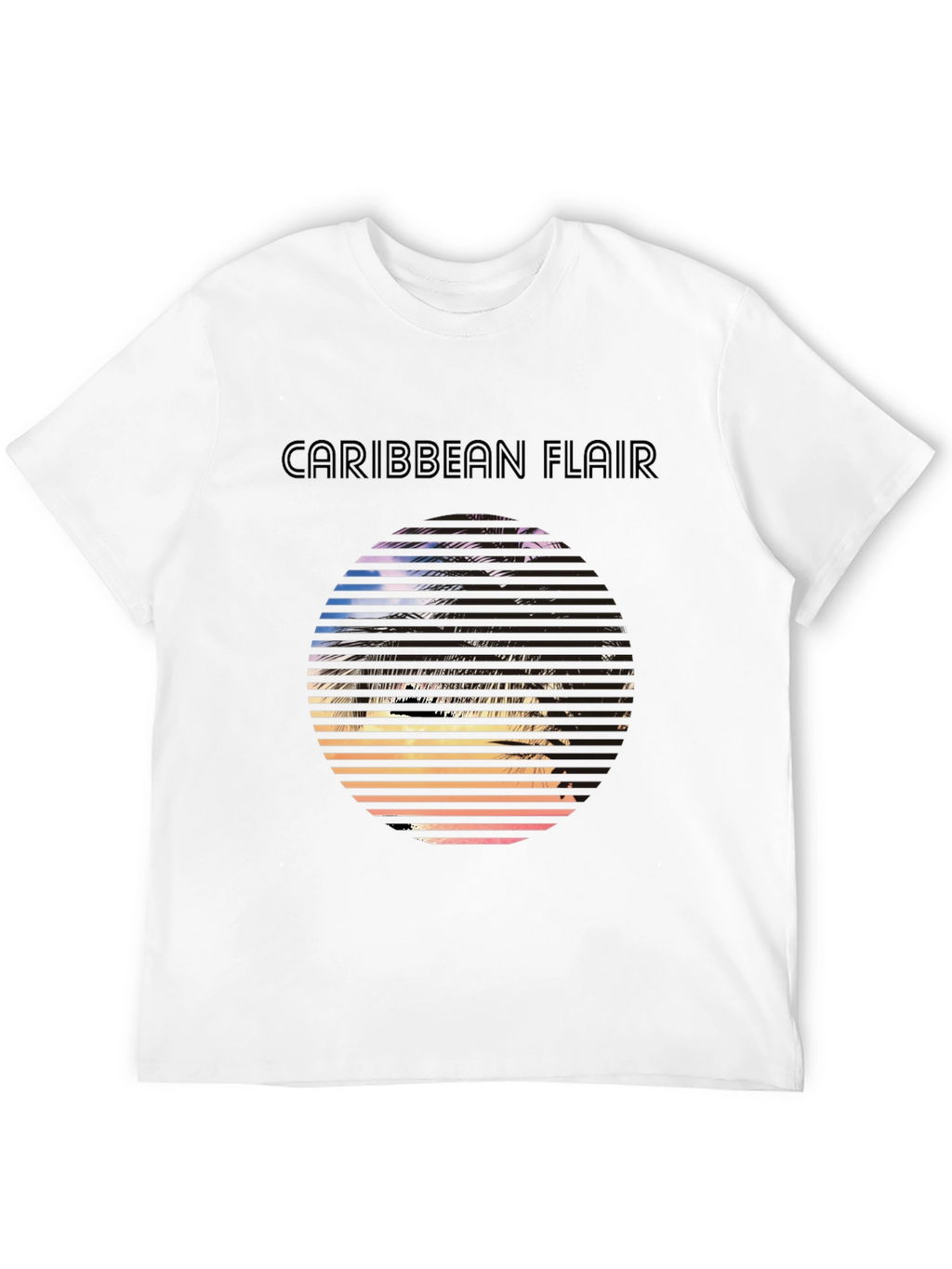 Caribbean Flair Graphic T-Shirt