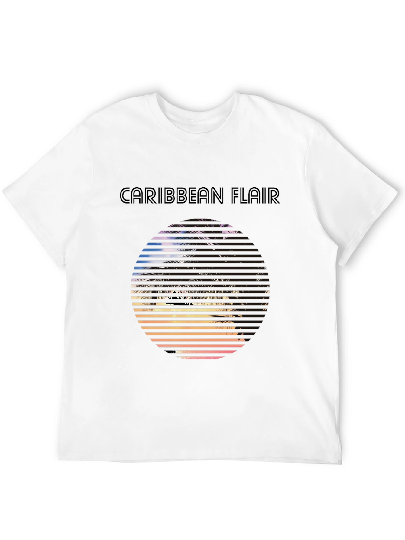 Caribbean Flair Graphic T-Shirt