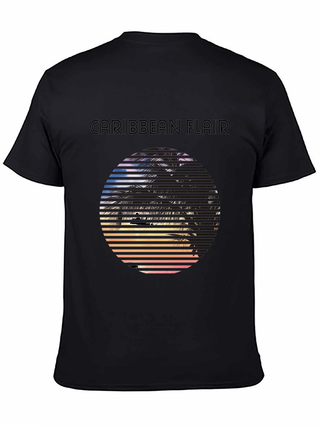 Caribbean Flair Graphic T-Shirt