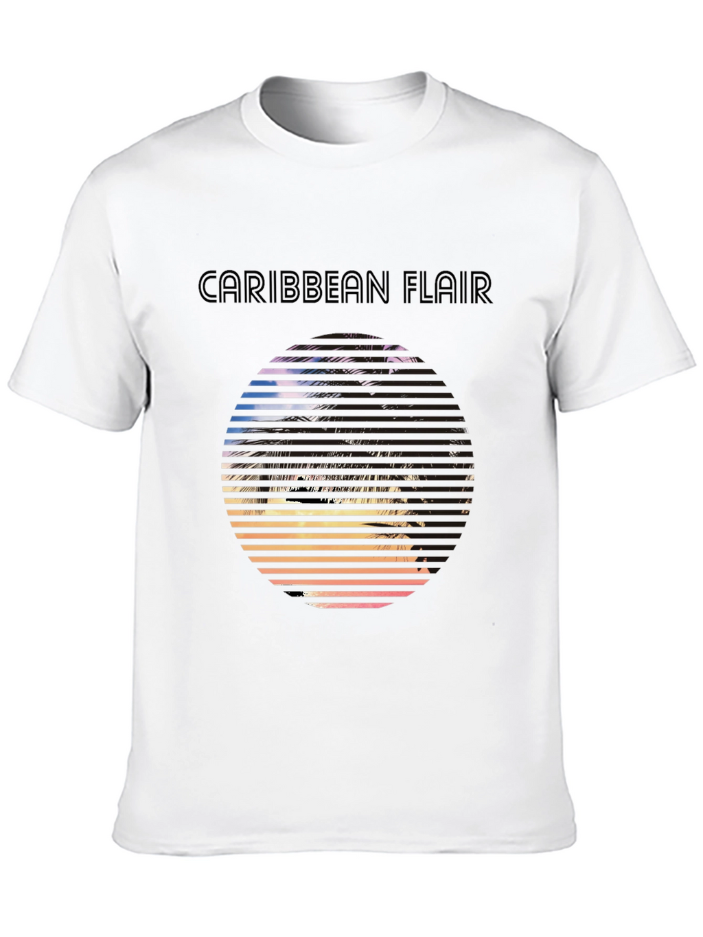 Caribbean Flair Graphic T-Shirt