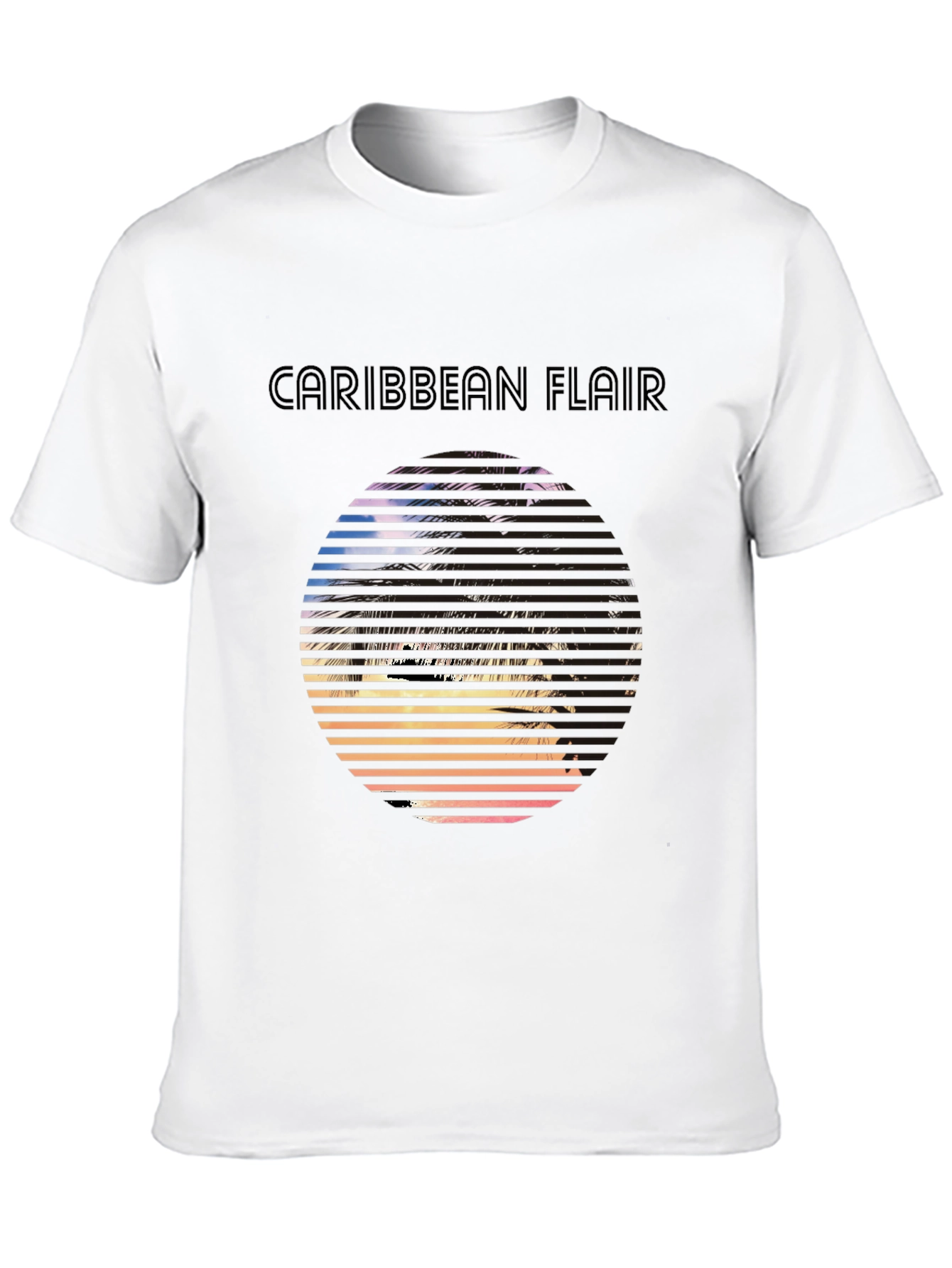 Caribbean Flair Graphic T-Shirt