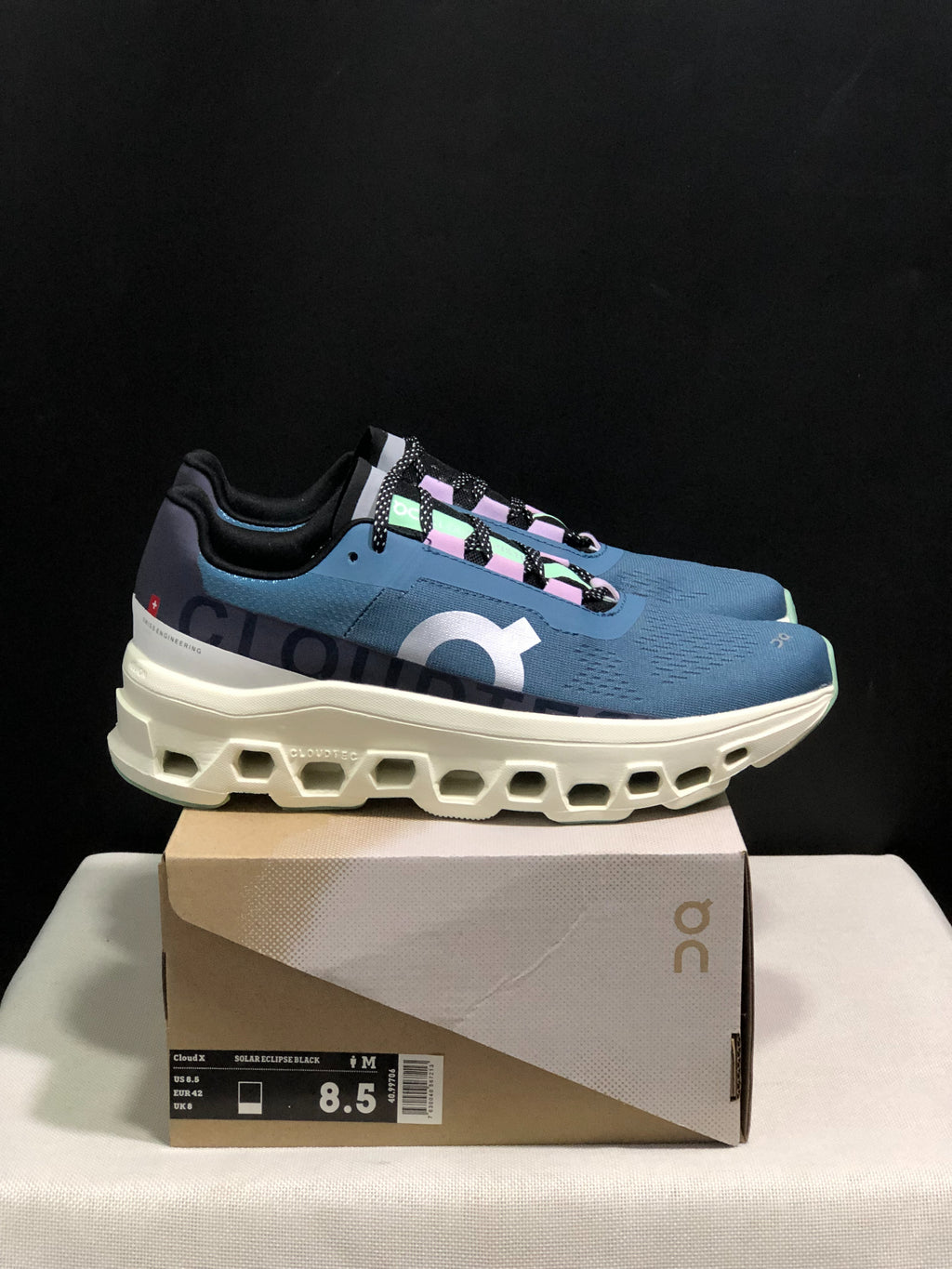 On Running Cloudmonster Sneakers Blue | White