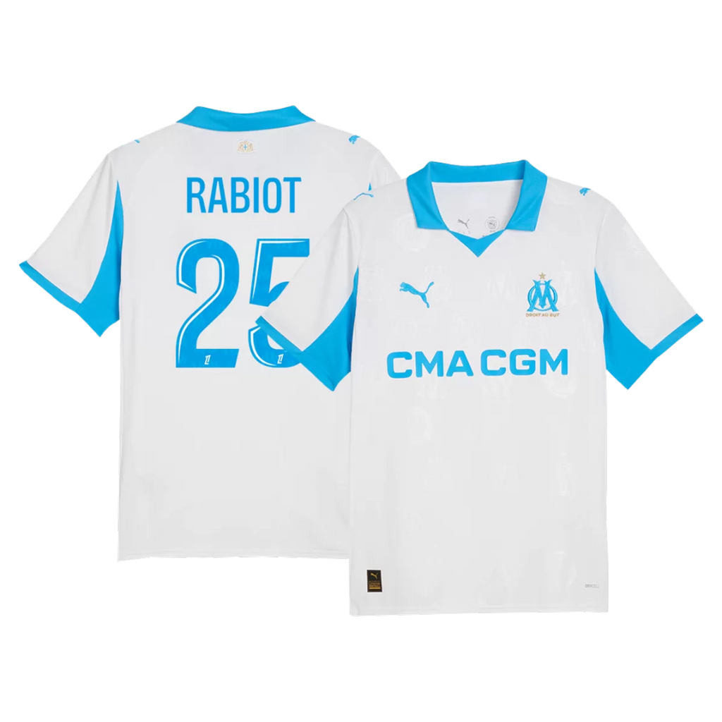 RABIOT #25 Olympique Marseille Home Jersey 2025/26