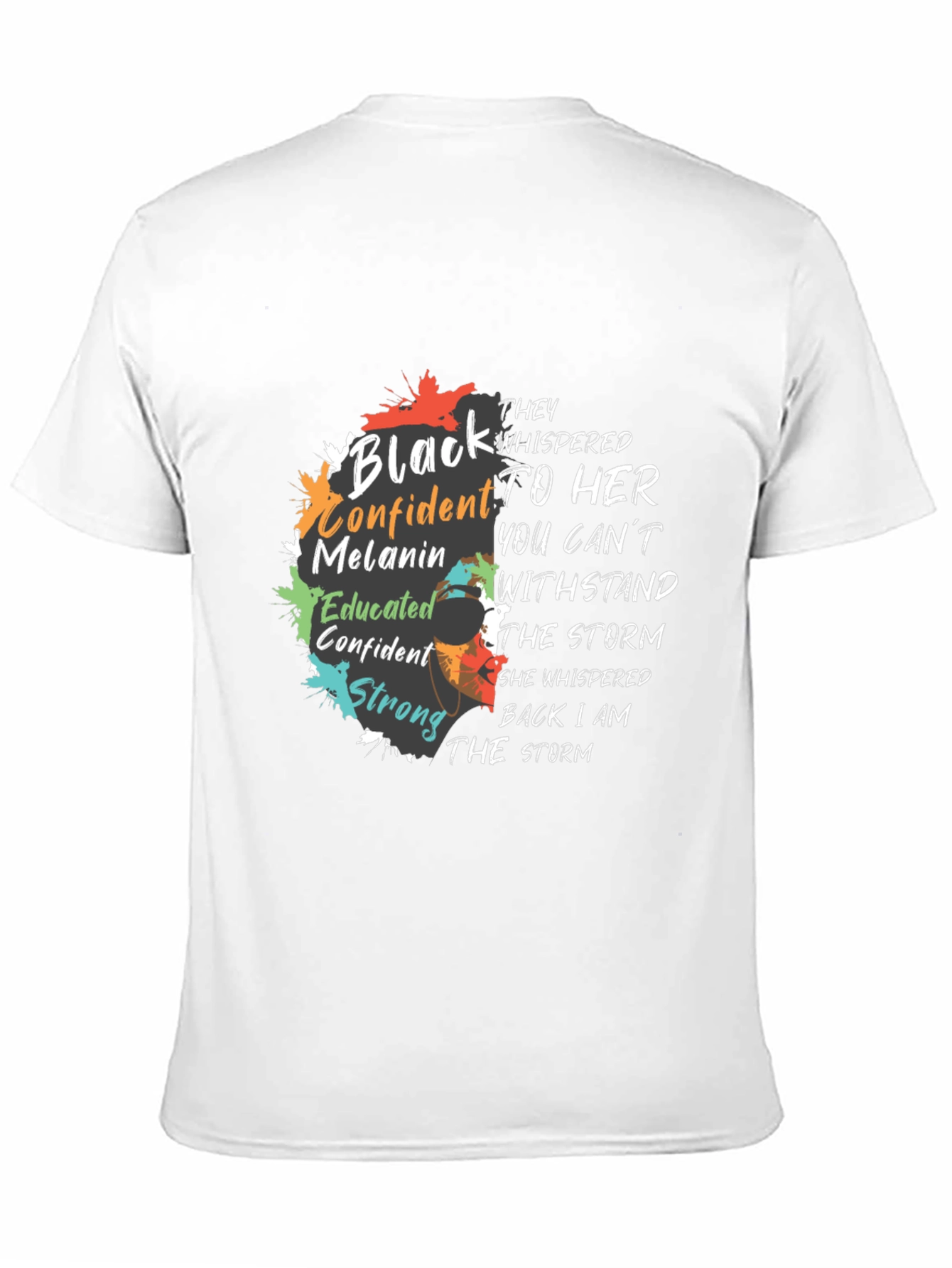Empowered Black Confident Melanin Graphic T-Shirt