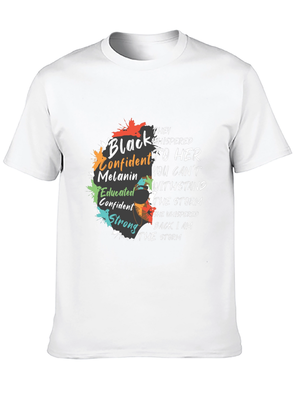 Empowered Black Confident Melanin Graphic T-Shirt