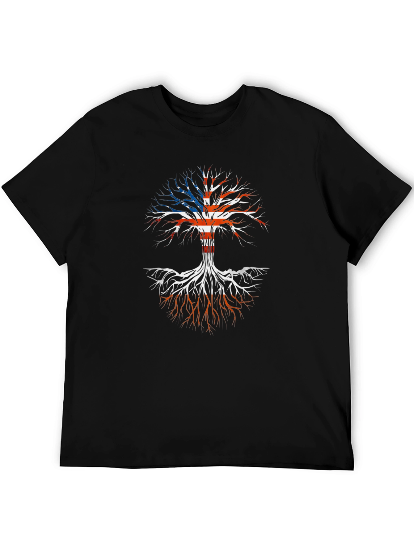 American Roots Tree Graphic T-Shirt
