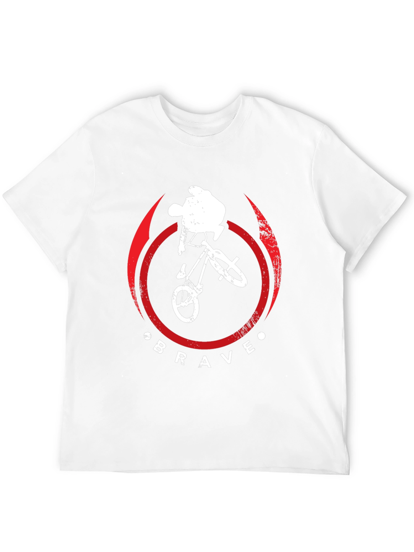 Brave BMX Rider Graphic Tee