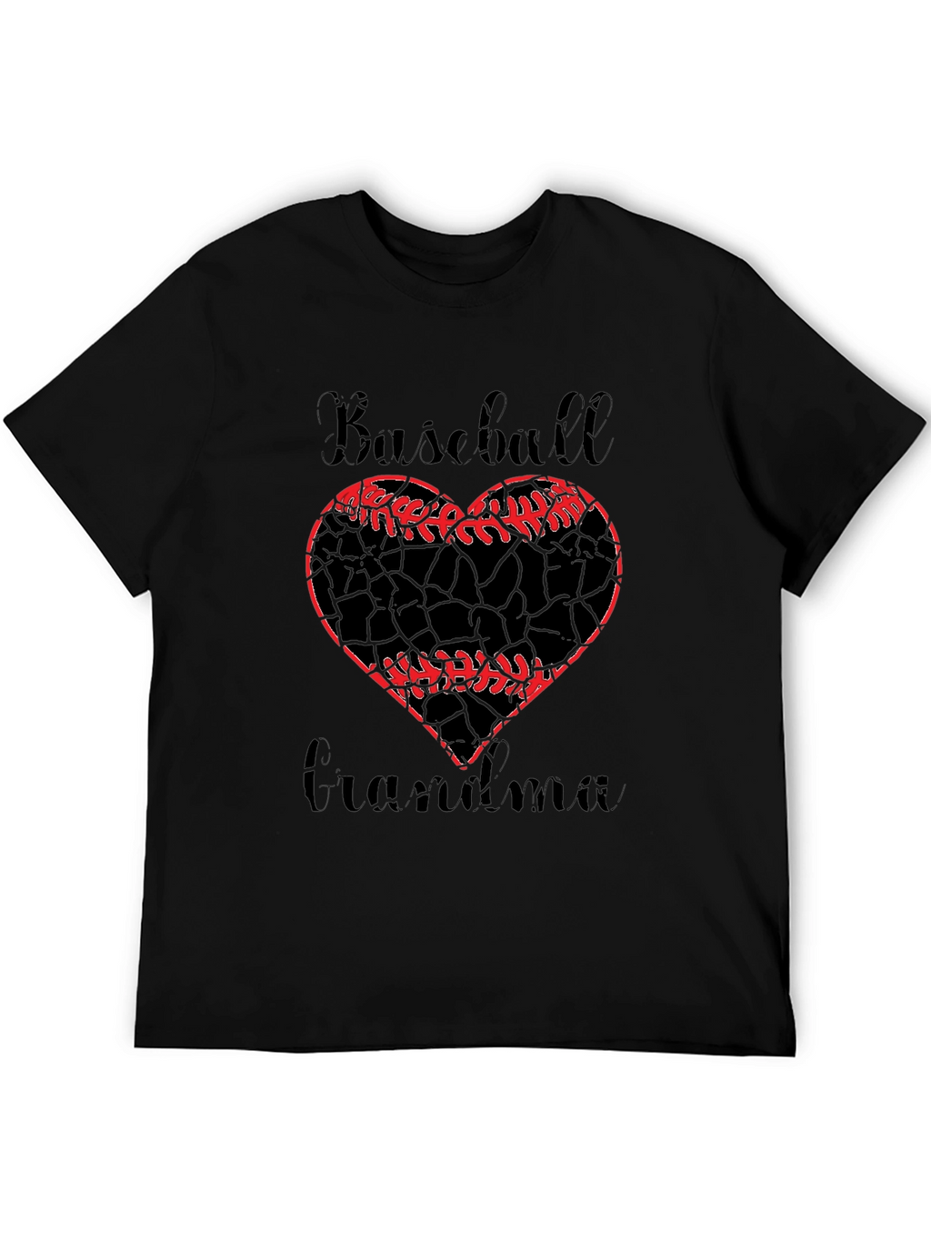Baseball Grandma Graphic T-Shirt