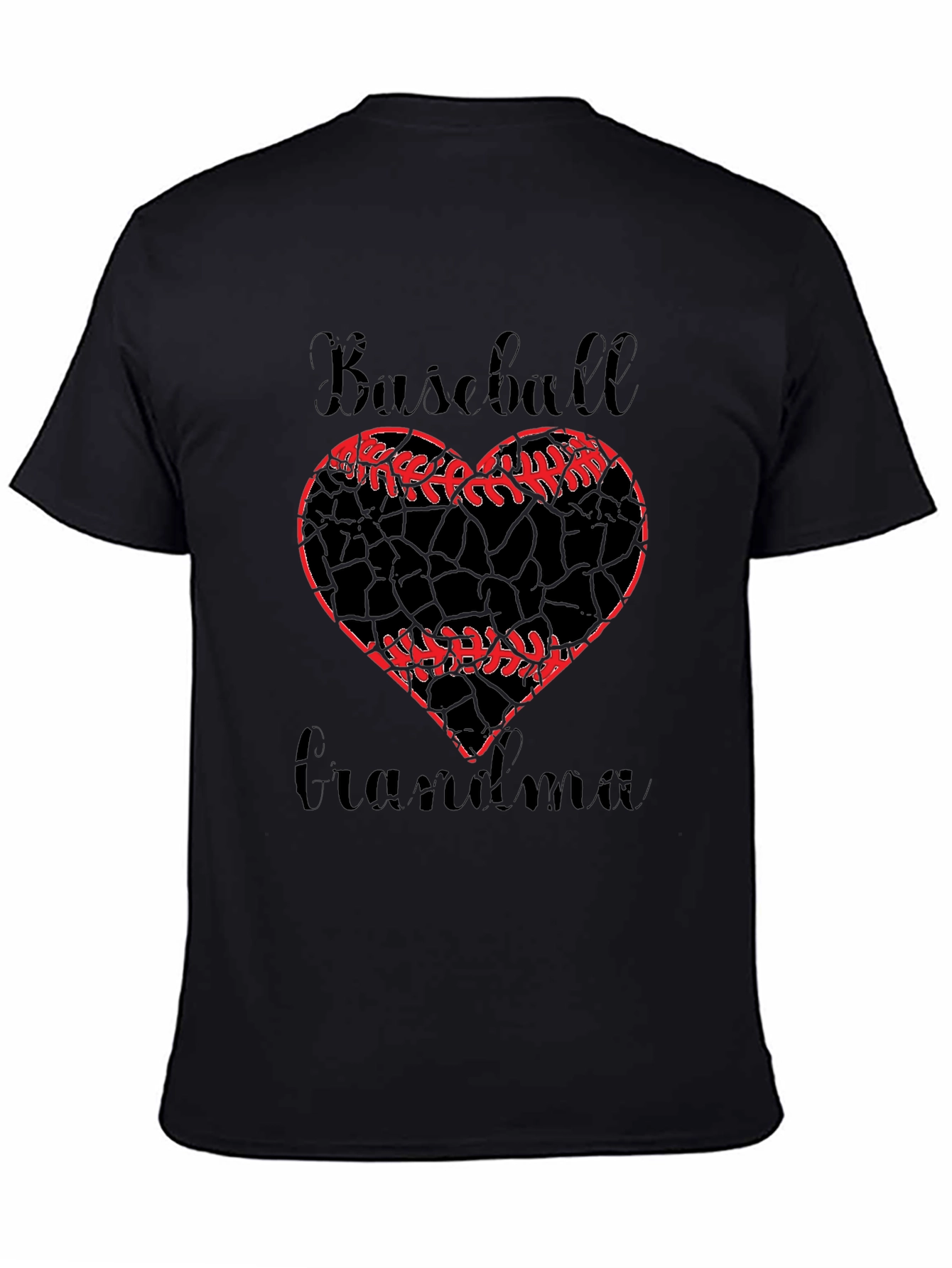 Baseball Grandma Graphic T-Shirt