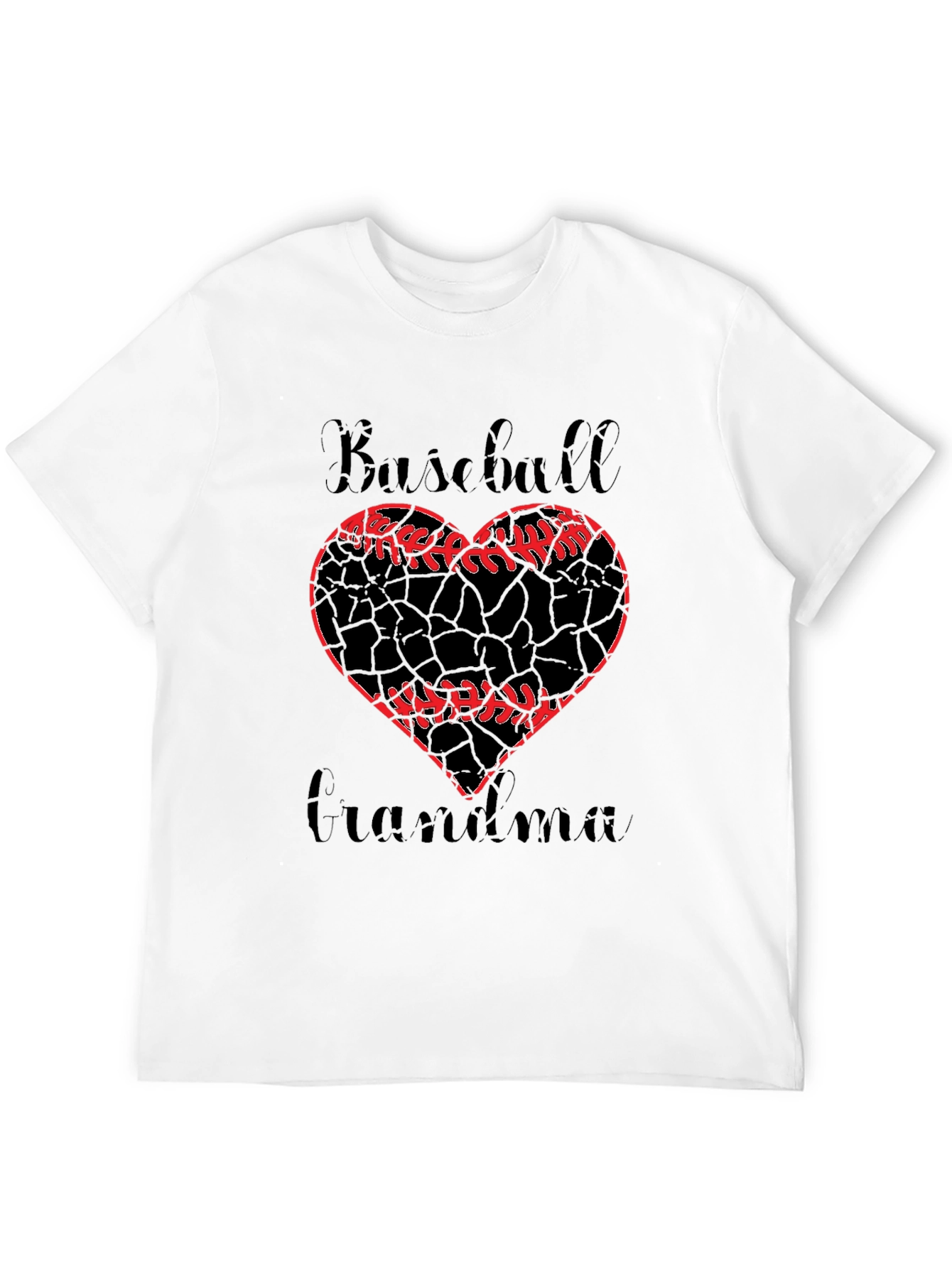 Baseball Grandma Graphic T-Shirt