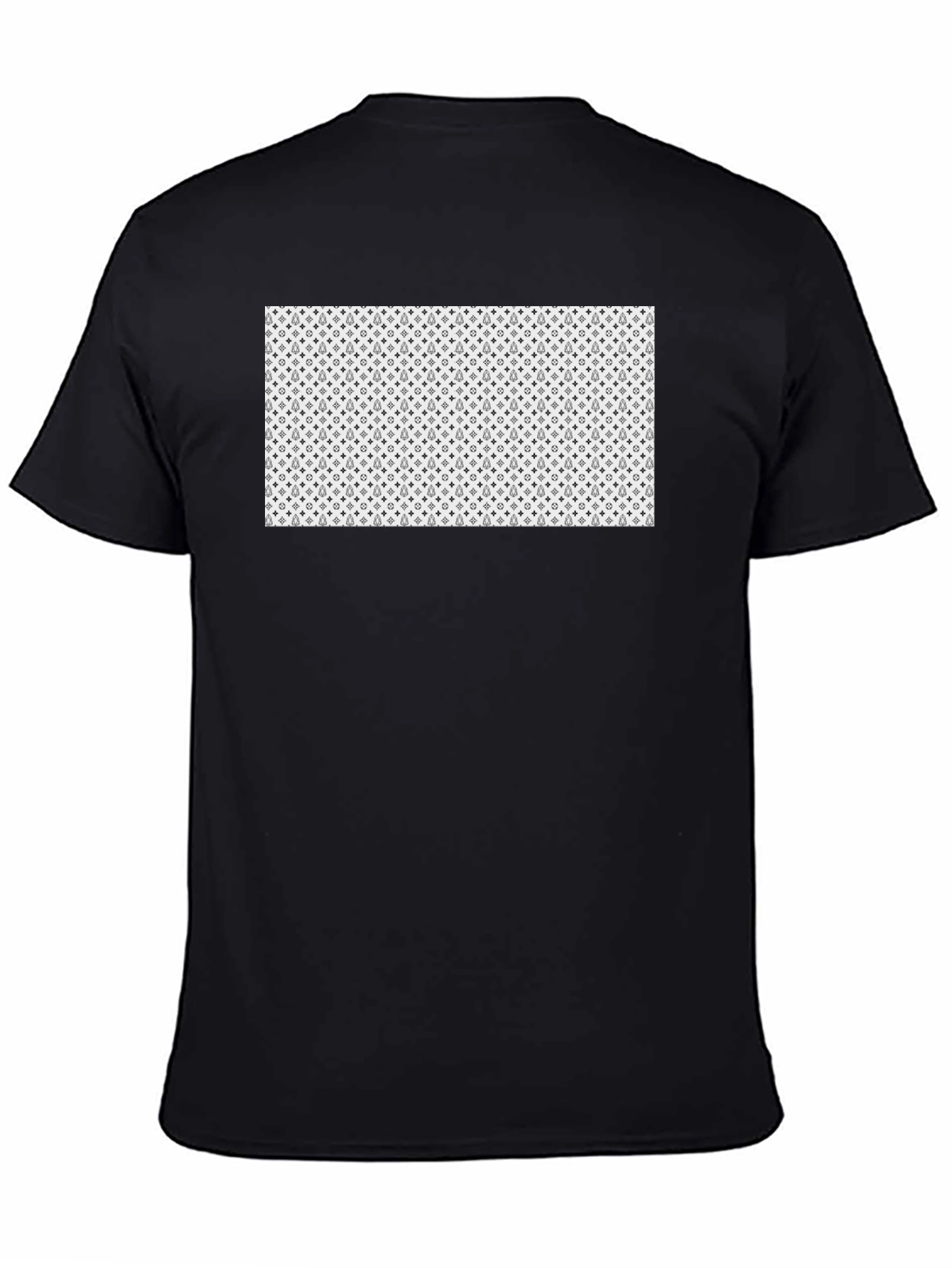 Patterned Graphic Tee - Modern Casual Style