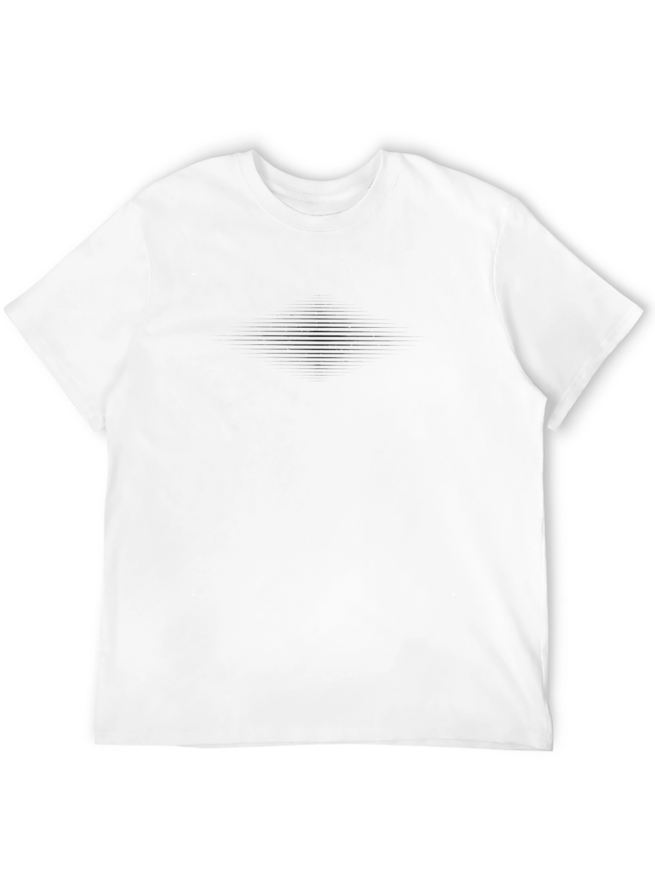 Modern Black Graphic Tee - Minimalist Design