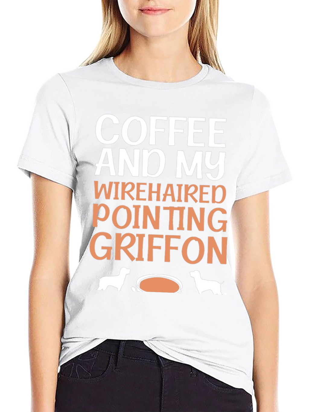 Coffee and My Wirehaired Pointing Griffon T-Shirt