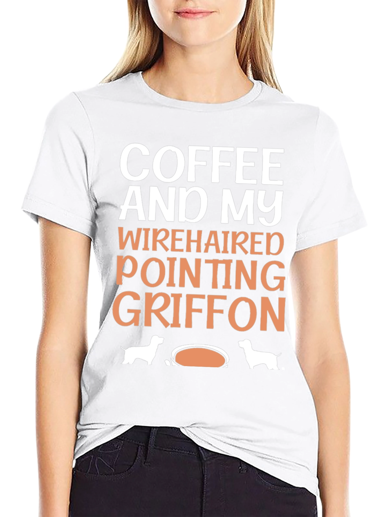 Coffee and My Wirehaired Pointing Griffon T-Shirt