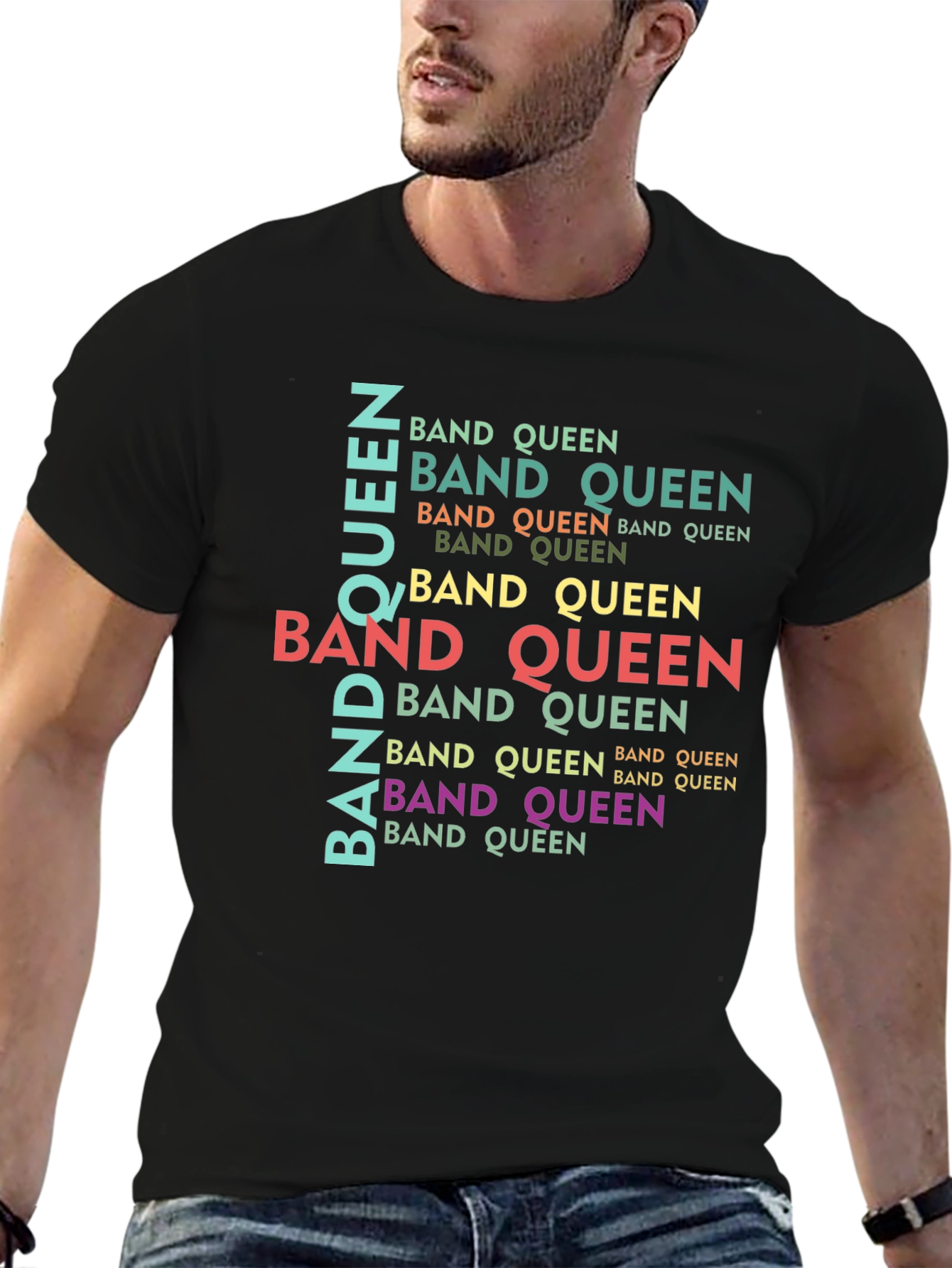 Band Queen Graphic Tee - Stylish Music Lover T-Shirt