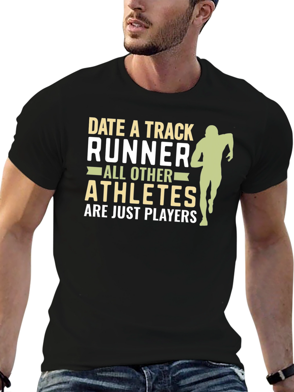 Date a Track Runner T-Shirt