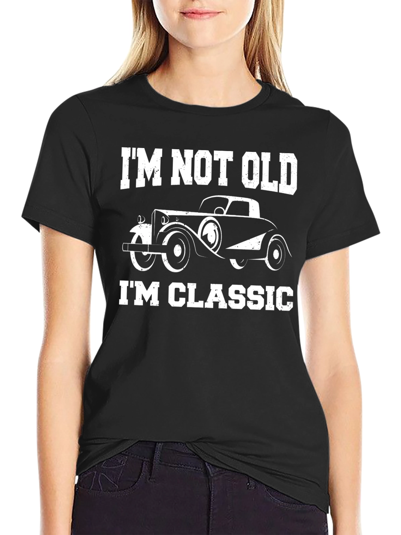 Classic Car Graphic Tee - Im Not Old Im Classic