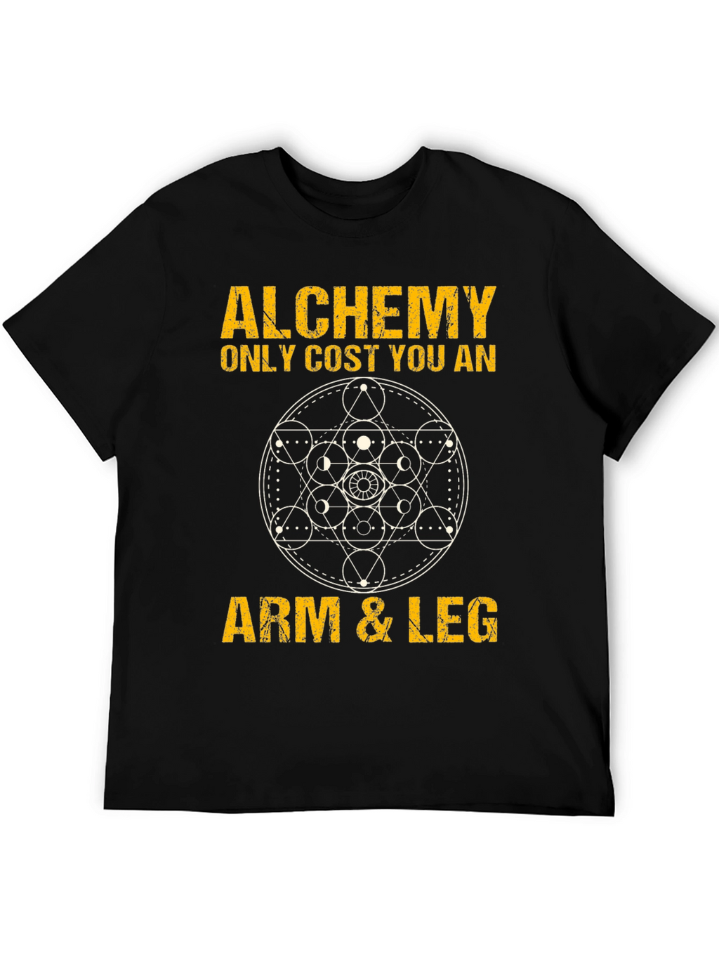 Alchemy Arm & Leg Black Graphic Tee