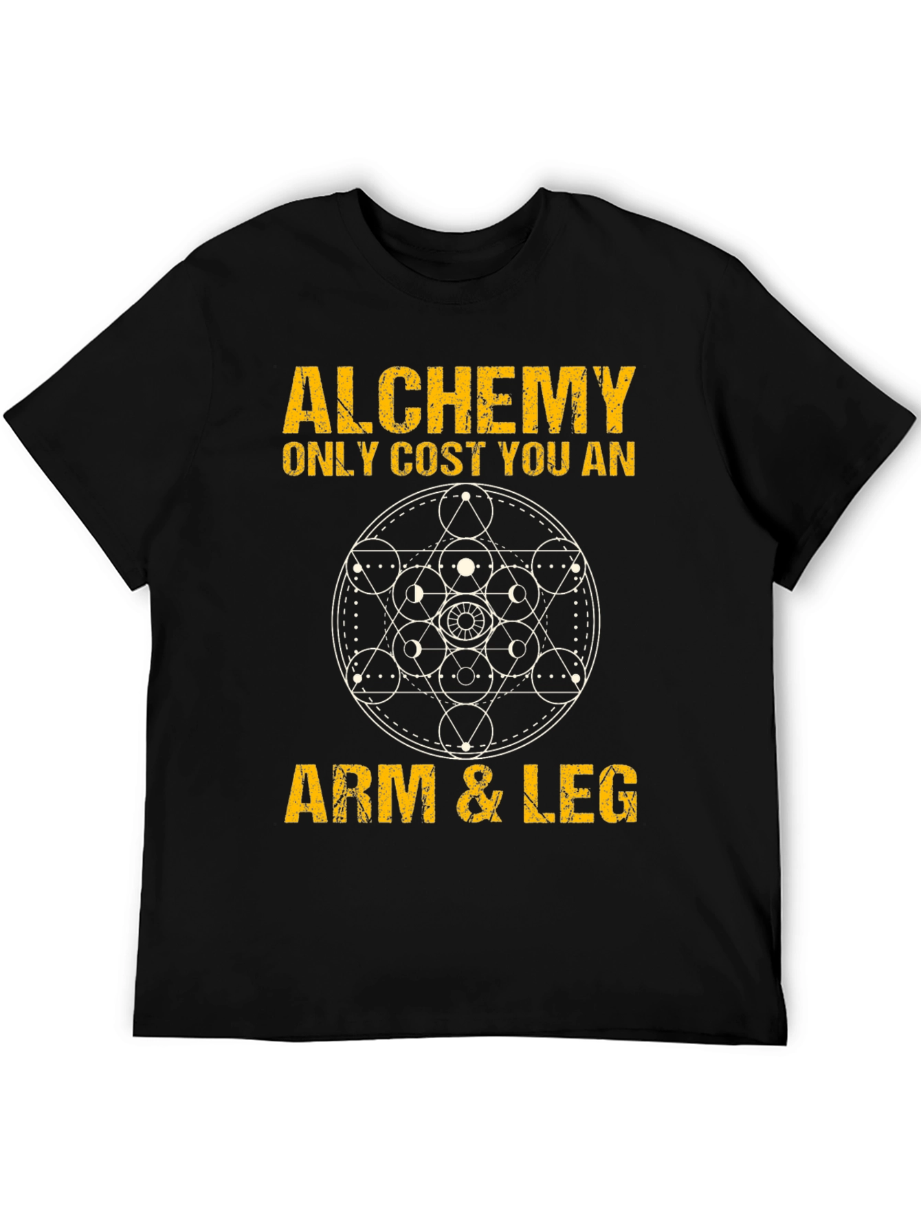 Alchemy Arm & Leg Black Graphic Tee