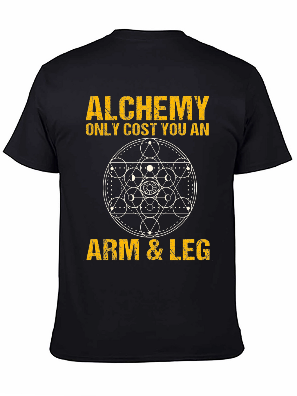 Alchemy Arm & Leg Black Graphic Tee