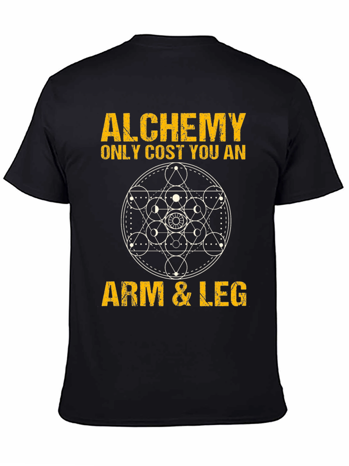 Alchemy Arm & Leg Black Graphic Tee