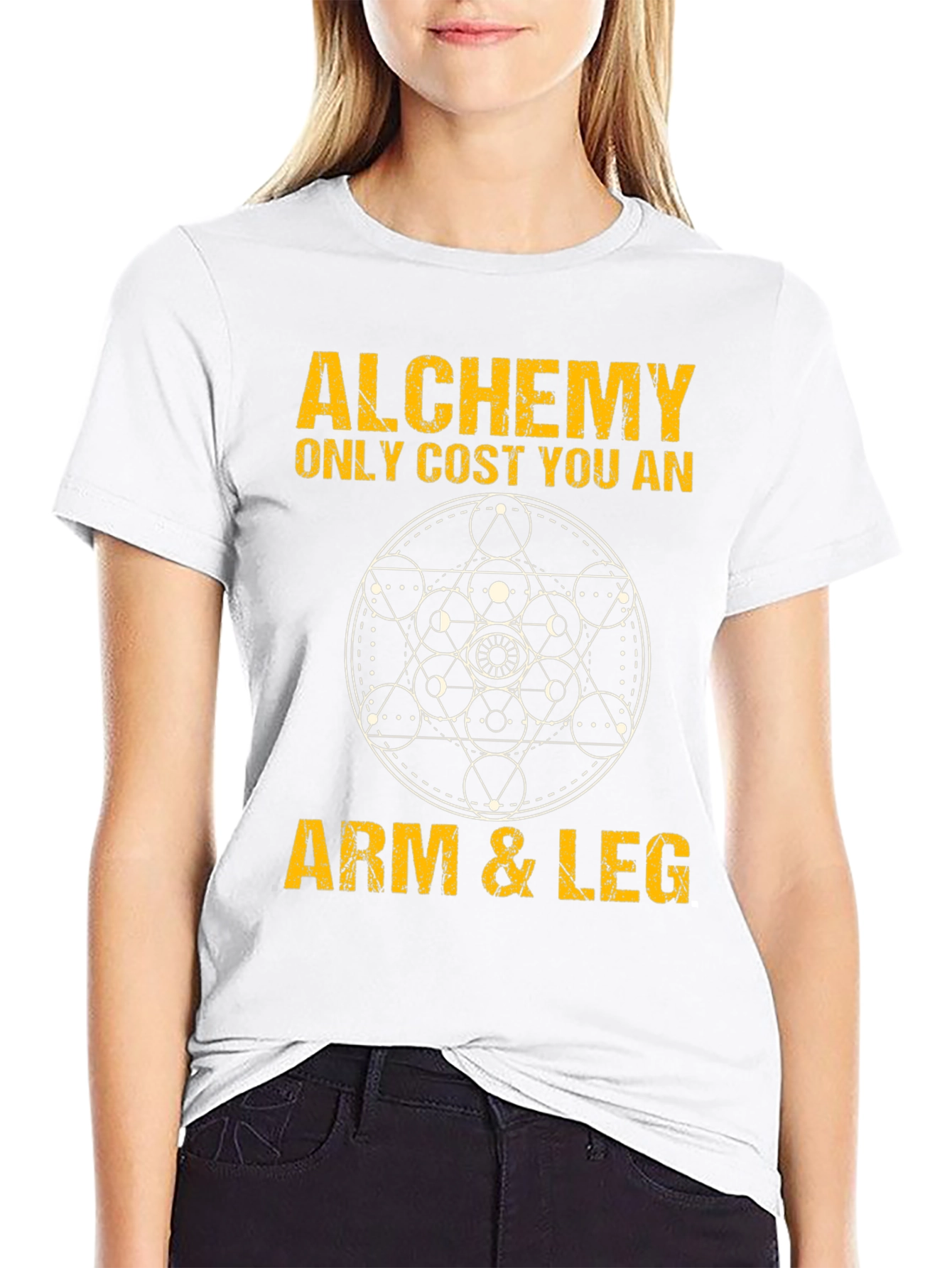 Alchemy Arm & Leg Black Graphic Tee