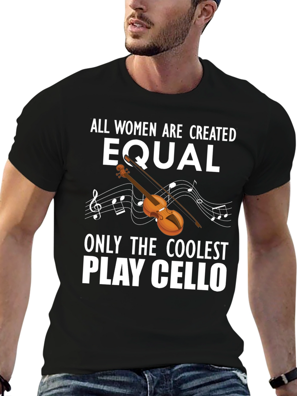 Coolest Play Cello T-Shirt - Unisex