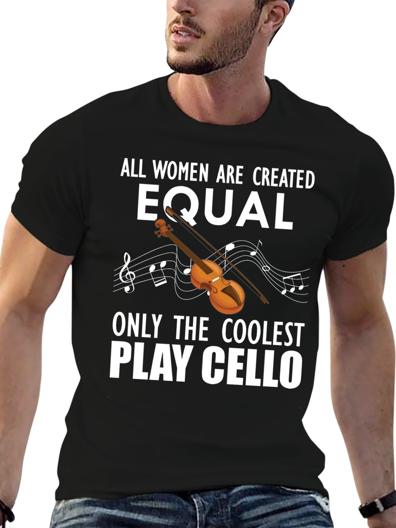Coolest Play Cello T-Shirt - Unisex