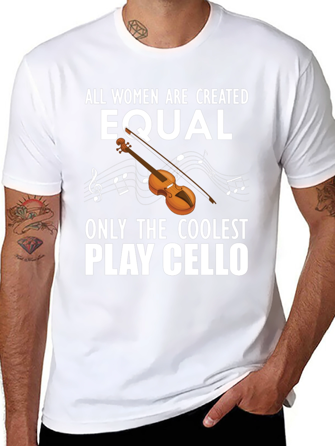 Coolest Play Cello T-Shirt - Unisex