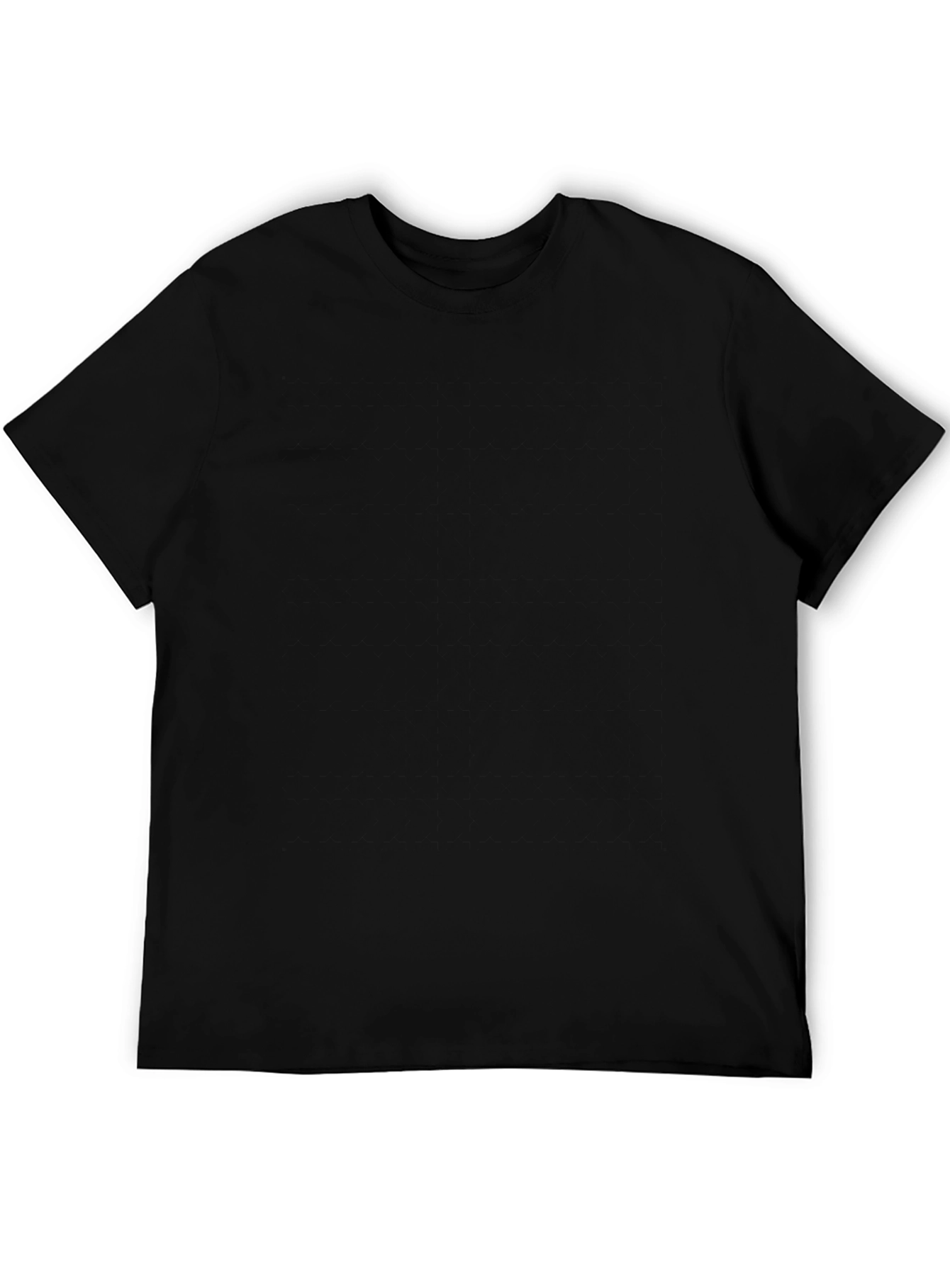 Classic Black Crew Neck T-Shirt