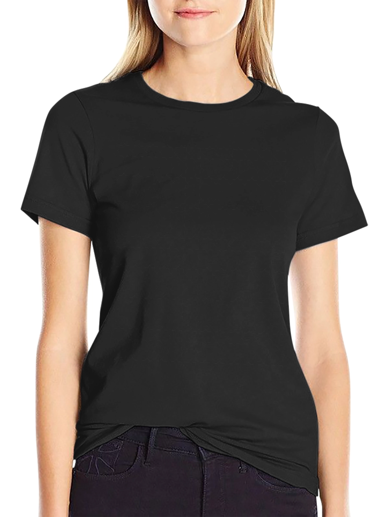 Classic Black Crew Neck T-Shirt