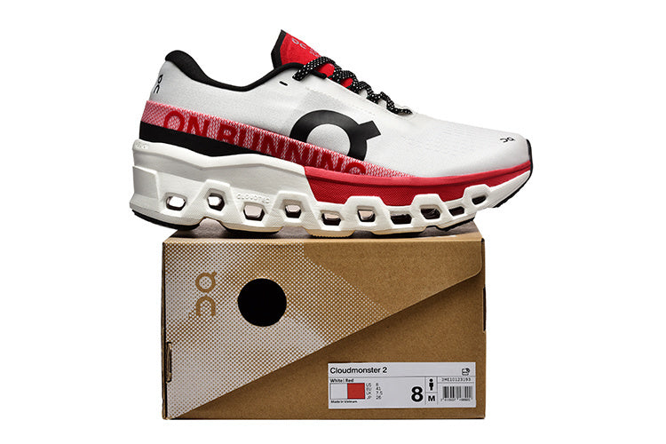ON Cloudmonster 2 Road Running IVORY SILVER