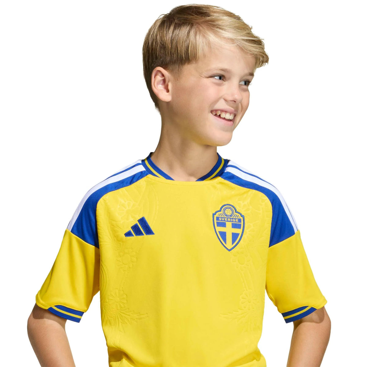 2026 Sweden Youth Stadium Home Soccer Jersey