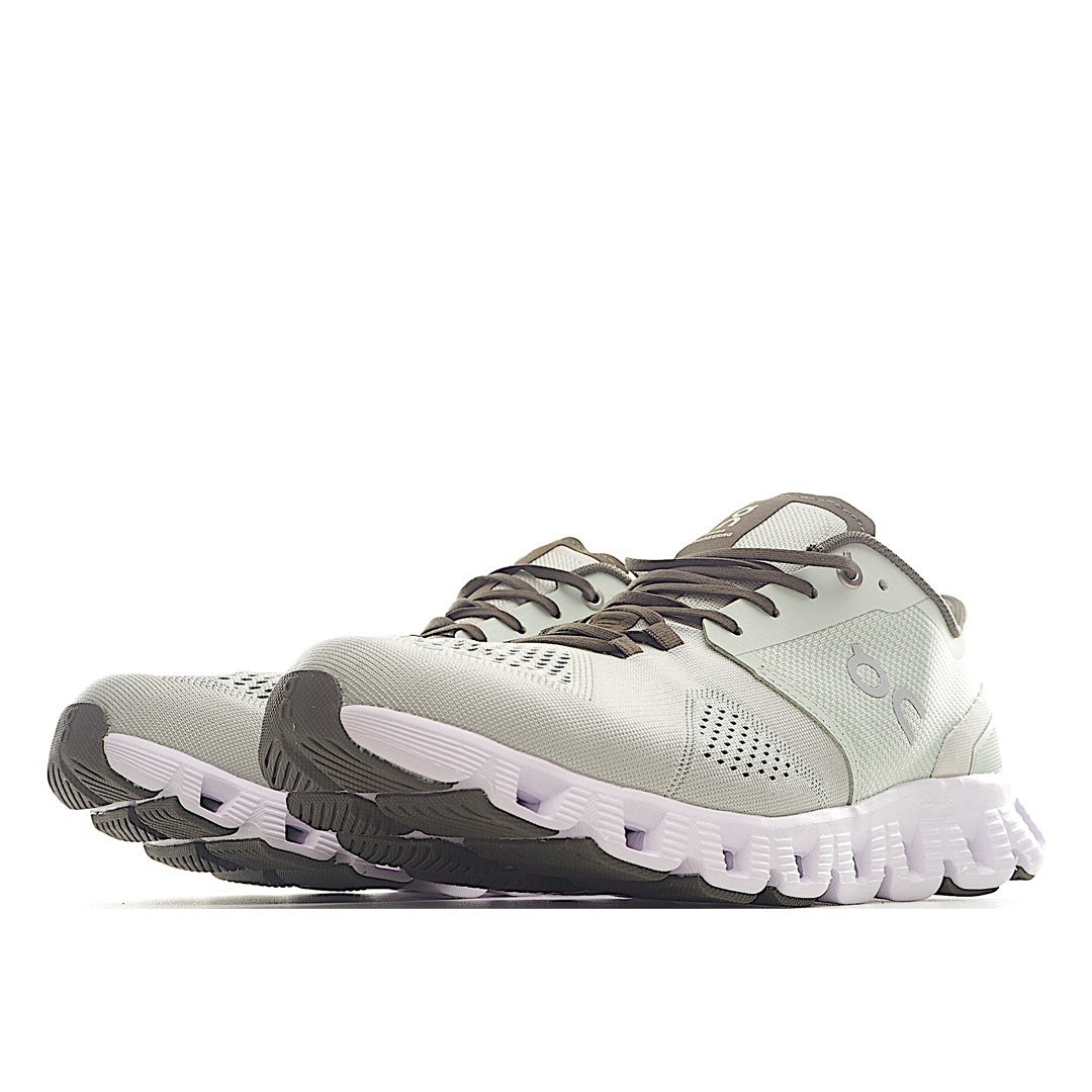 On Running X Cloud 2 Men's Shoe Aloe/White