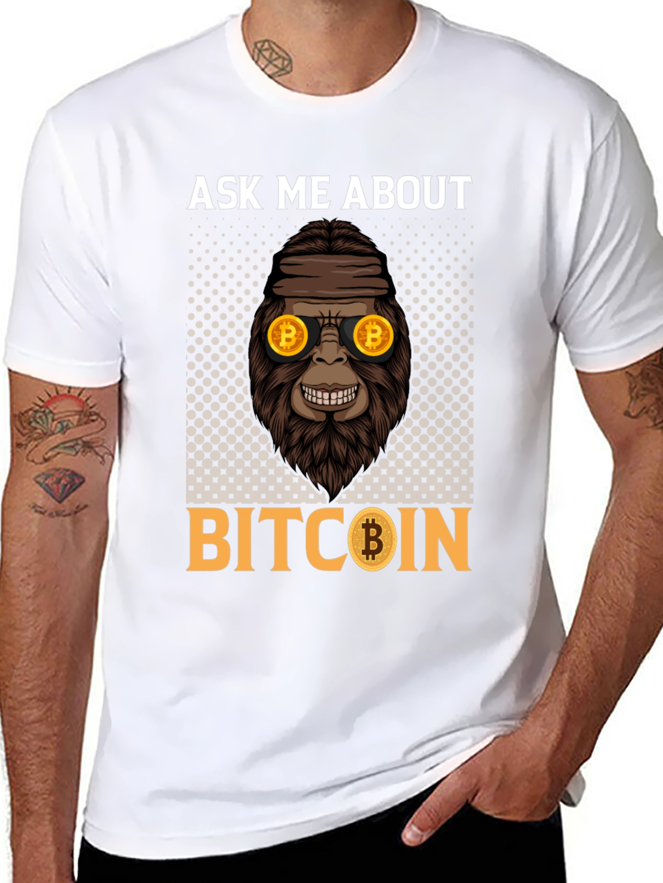 Ask Me About Bitcoin T-Shirt