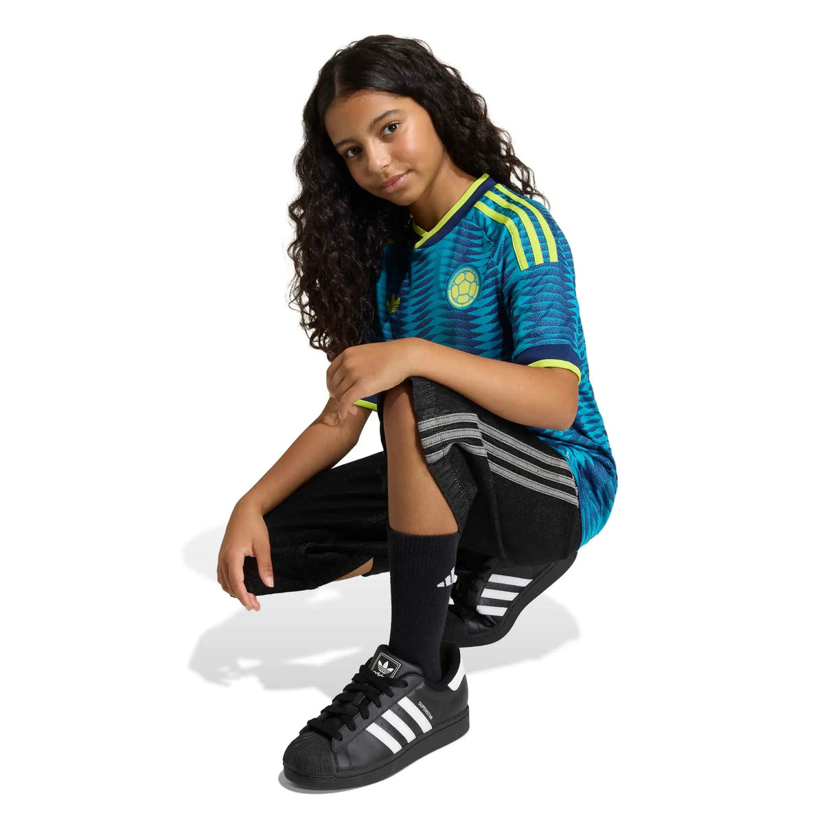 2026 Colombia Youth Away Soccer Jersey (Custom)