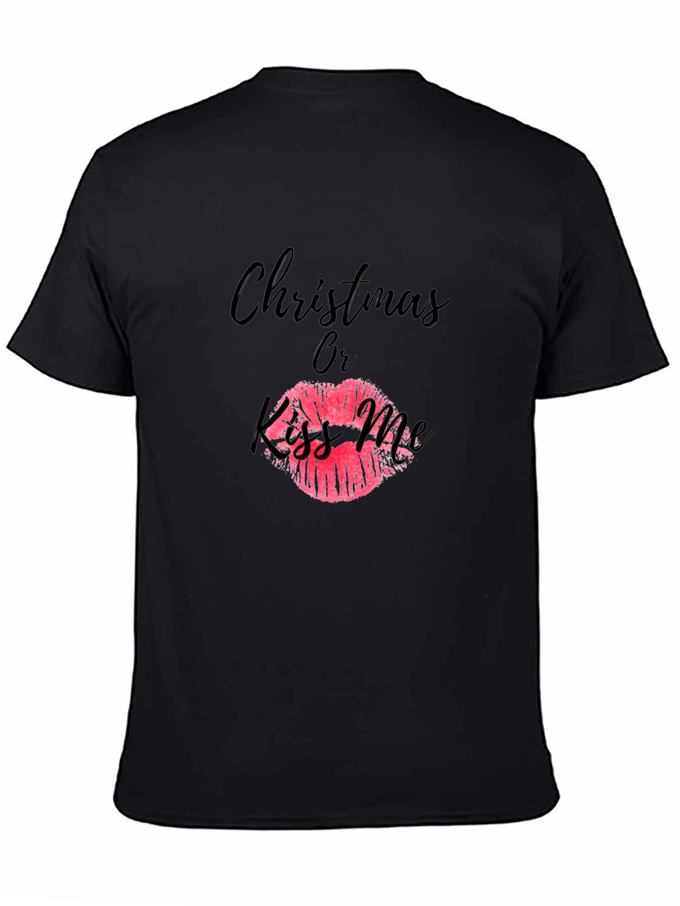 Christmas Or Kiss Me Graphic Tee