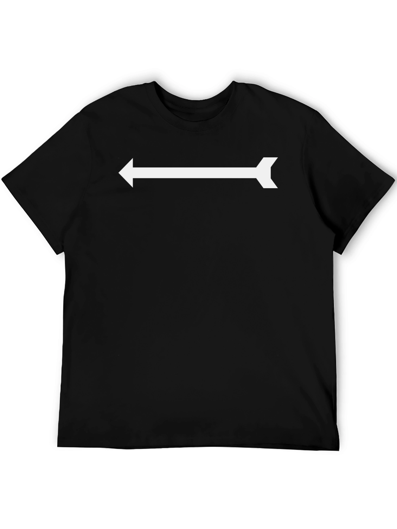 Arrow Graphic Black T-Shirt