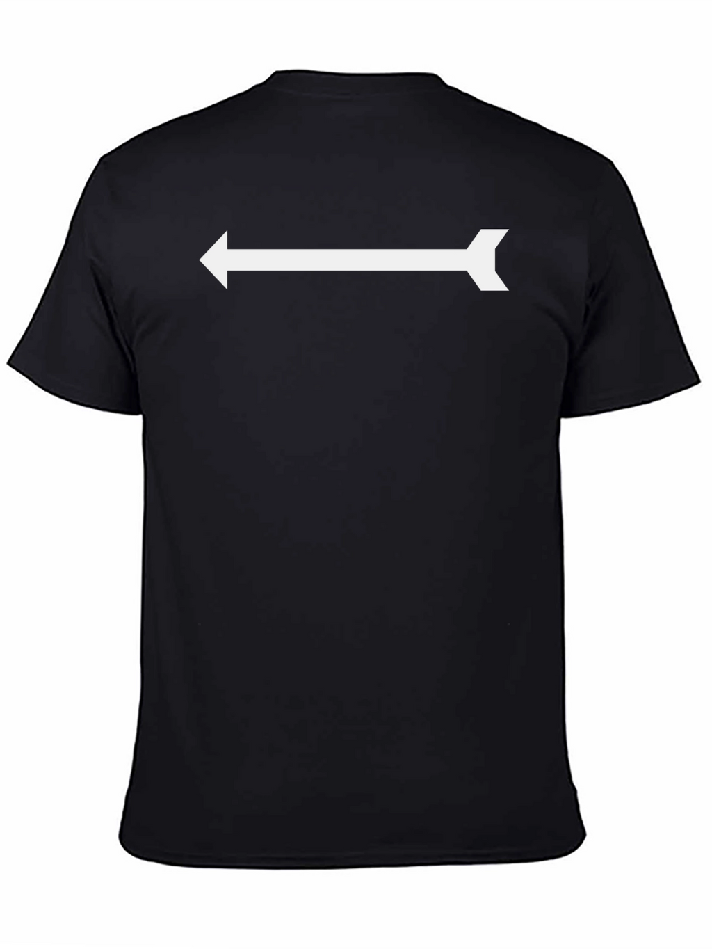 Arrow Graphic Black T-Shirt