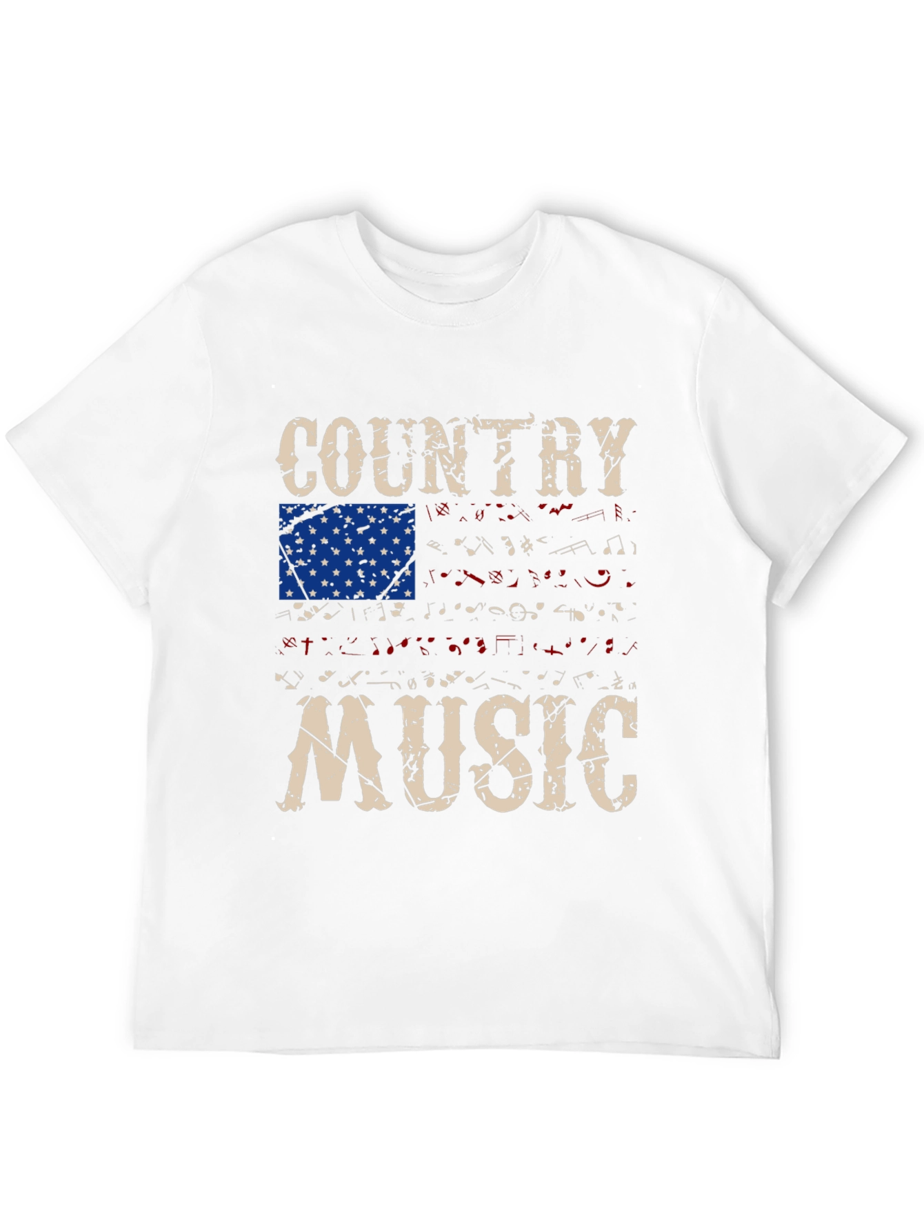 Country Music Flag Graphic Tee
