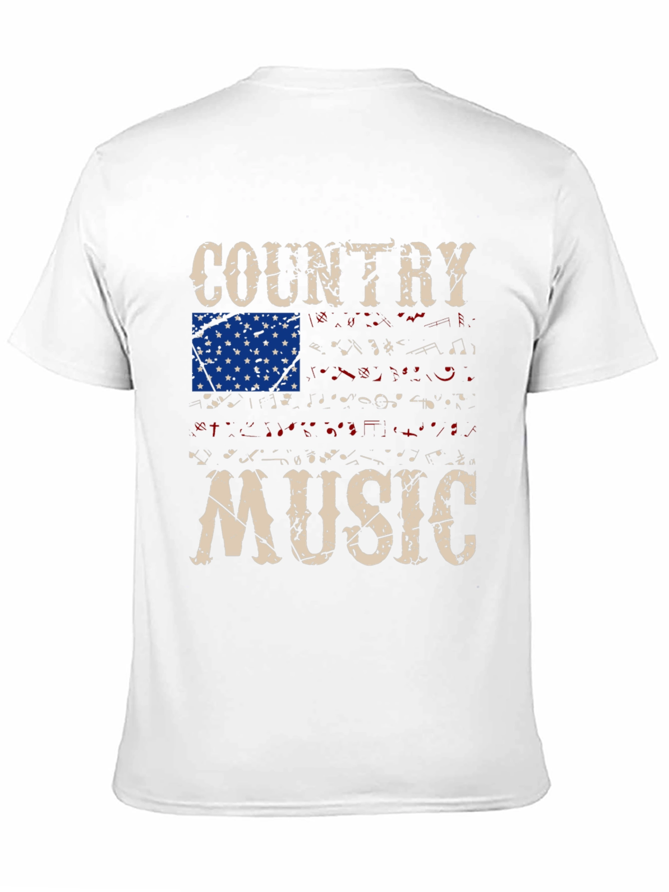 Country Music Flag Graphic Tee