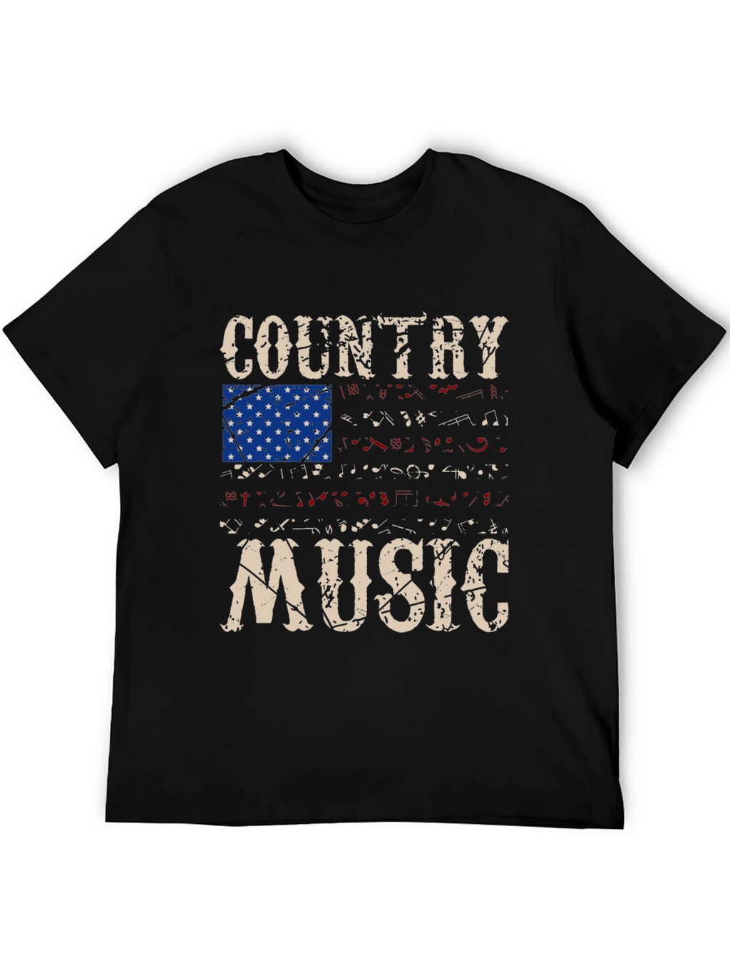 Country Music Flag Graphic Tee