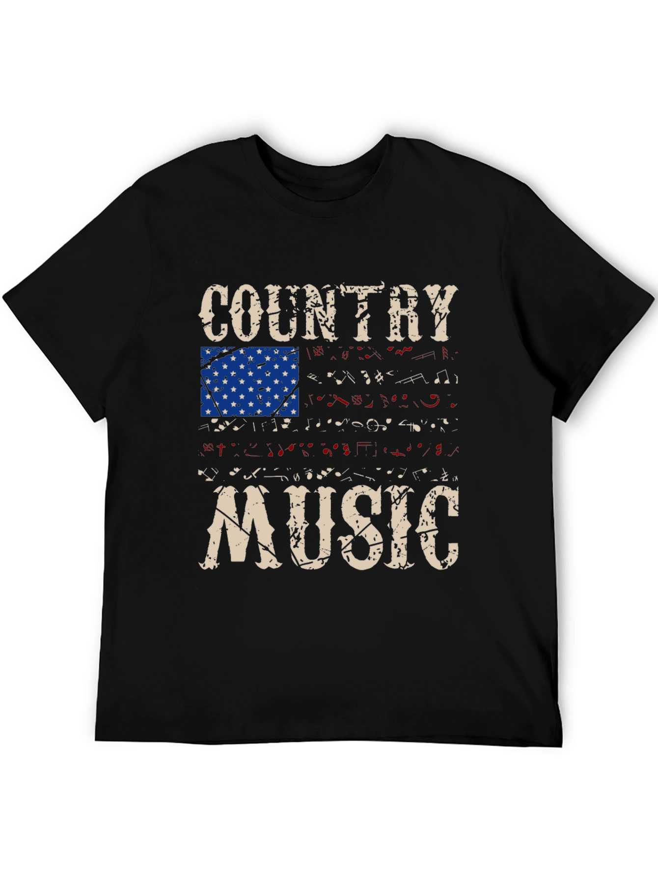 Country Music Flag Graphic Tee