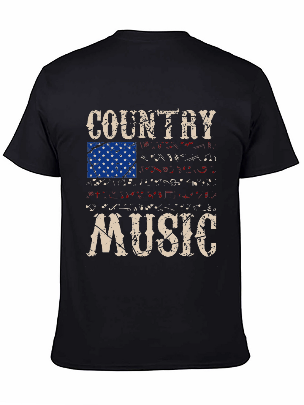 Country Music Flag Graphic Tee