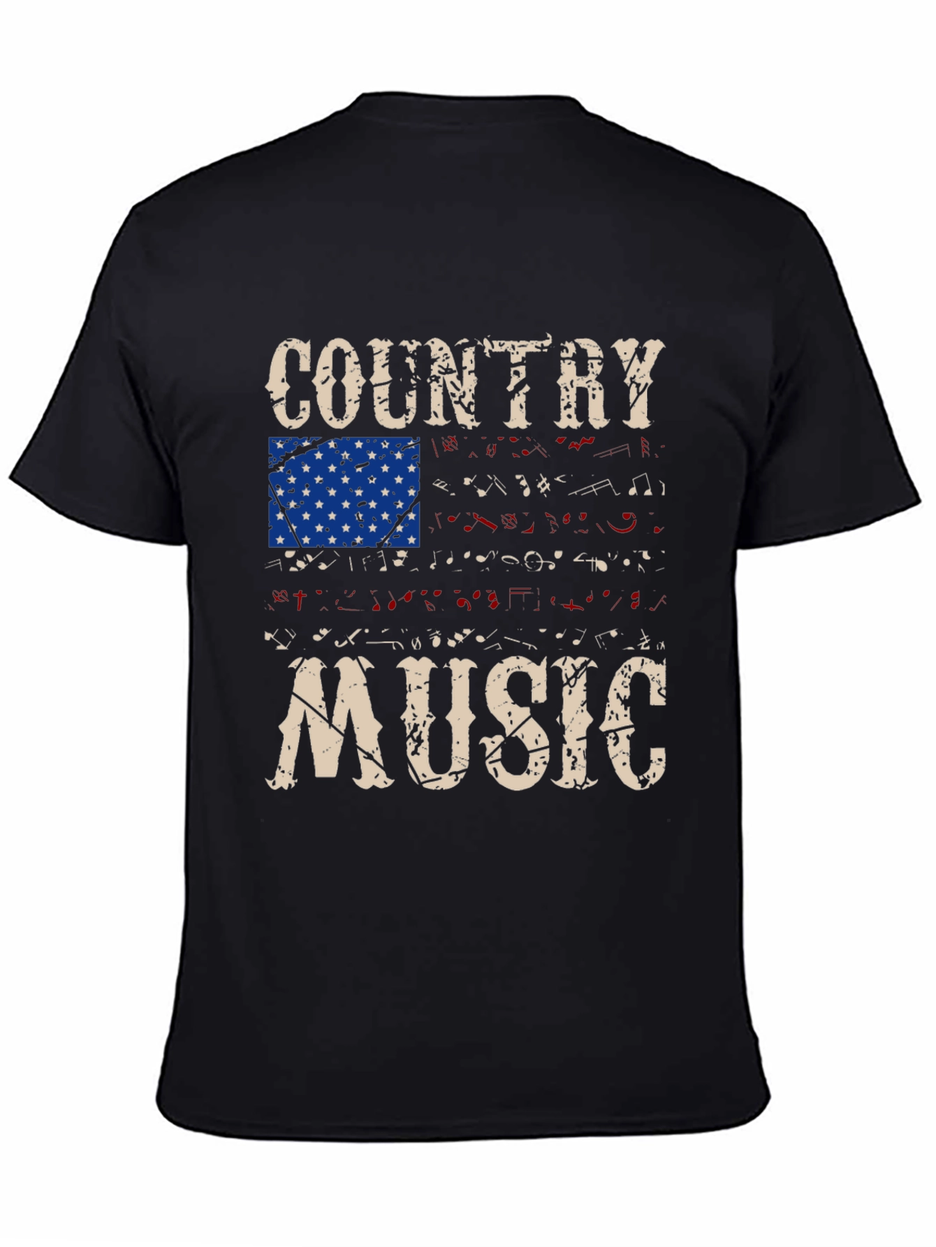 Country Music Flag Graphic Tee