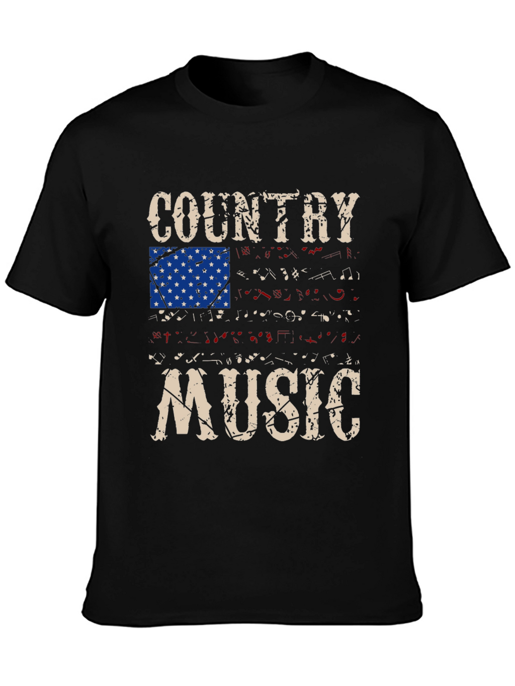 Country Music Flag Graphic Tee