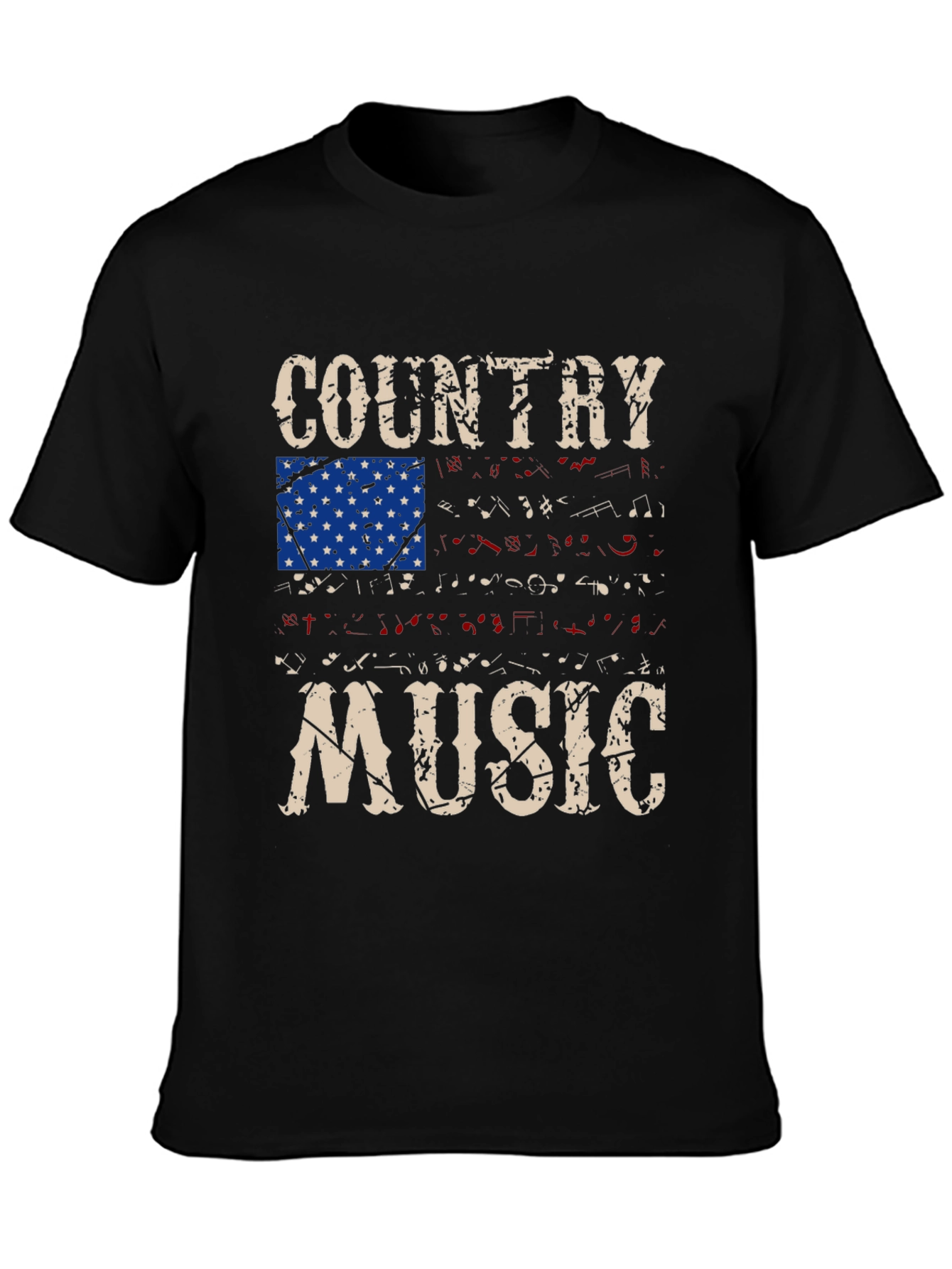 Country Music Flag Graphic Tee
