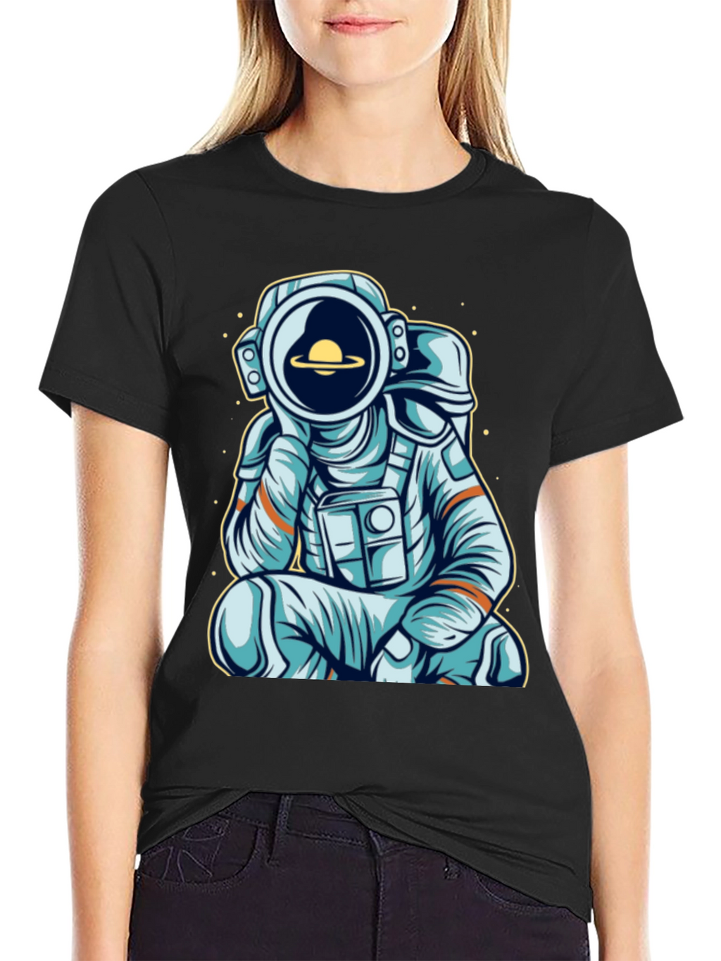 Astronaut Graphic Tee - Space Lovers Shirt