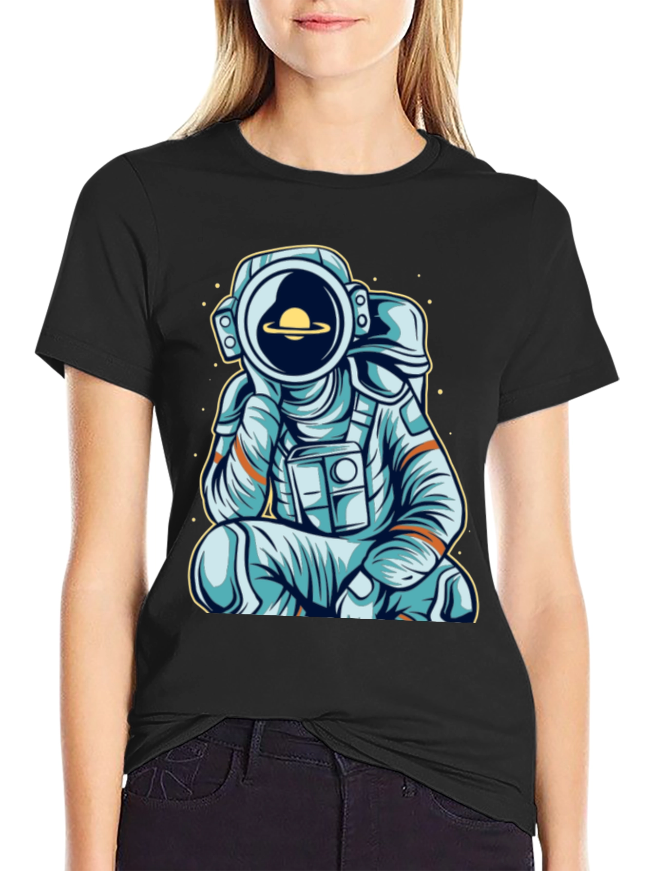 Astronaut Graphic Tee - Space Lovers Shirt